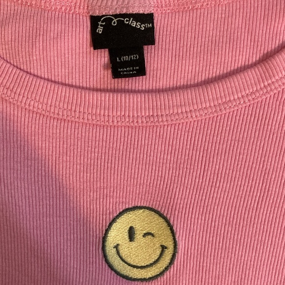 Art Class girls size Large  10/12 pink t-shirt - Picture 2 of 3